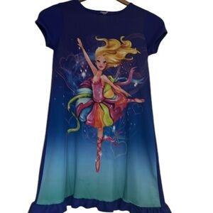 The Children’s Place Pajama Dress Barbie Ballerina Girls Size L 10/12